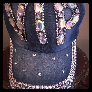 Embellished hat 🧢